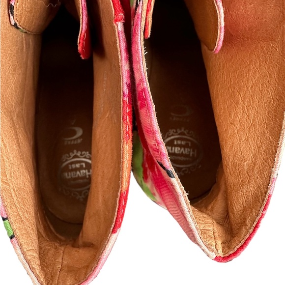 Jeffrey Campbell Floral Lita-Fab Platform heels boots. Sz.7 - Picture 9 of 9